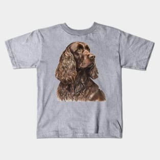 Chocolate Cocker Spaniel Kids T-Shirt